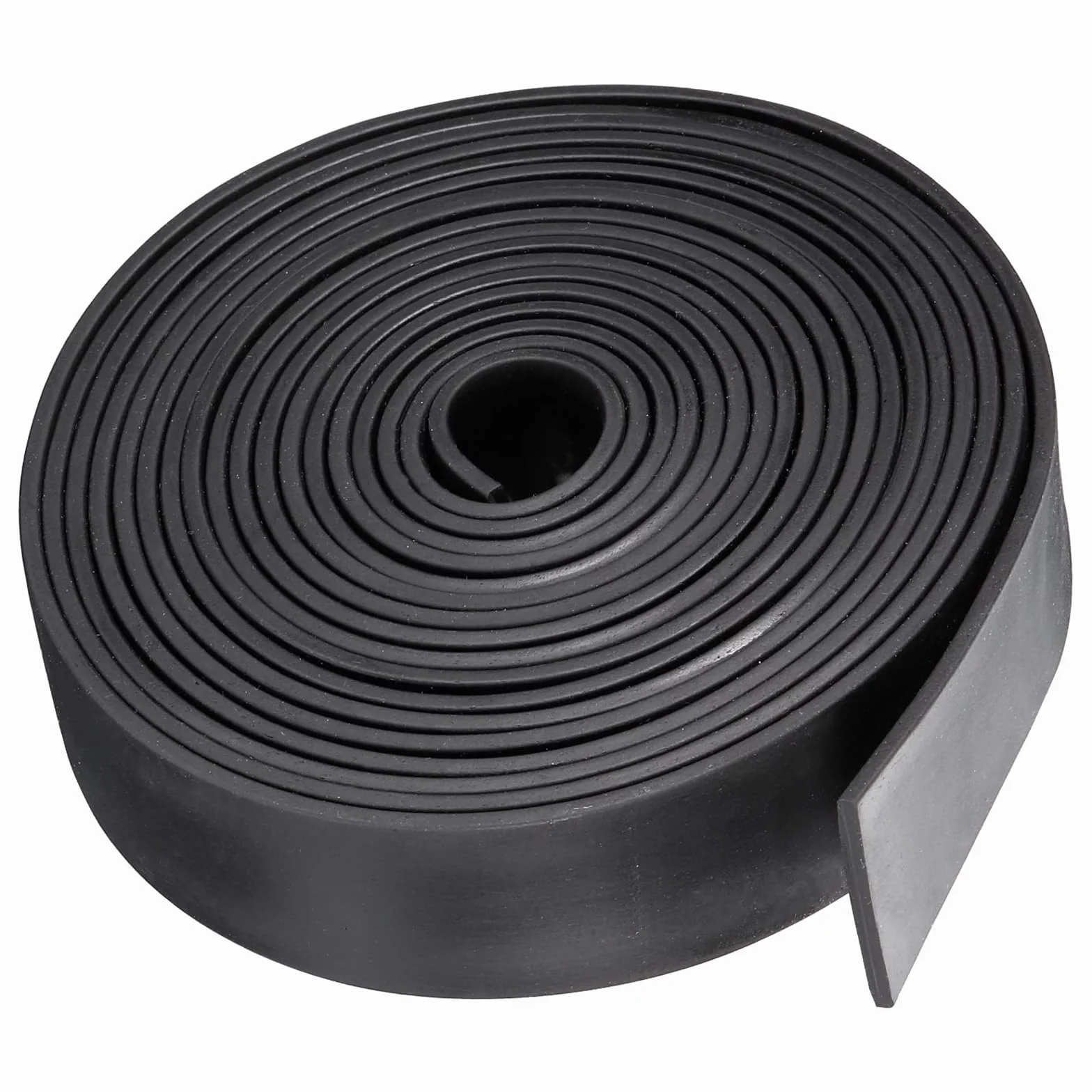 TOP-VIGOR Taśma z gumy neoprenowej, rolka 3 mm (T) x 30 mm (szer.) x 2 m (dł. x szer. x wys.), elastyczna, z litej gumy, do samodzielnego wykonania, uszczelnienie, odporna na warunki atmosferyczne