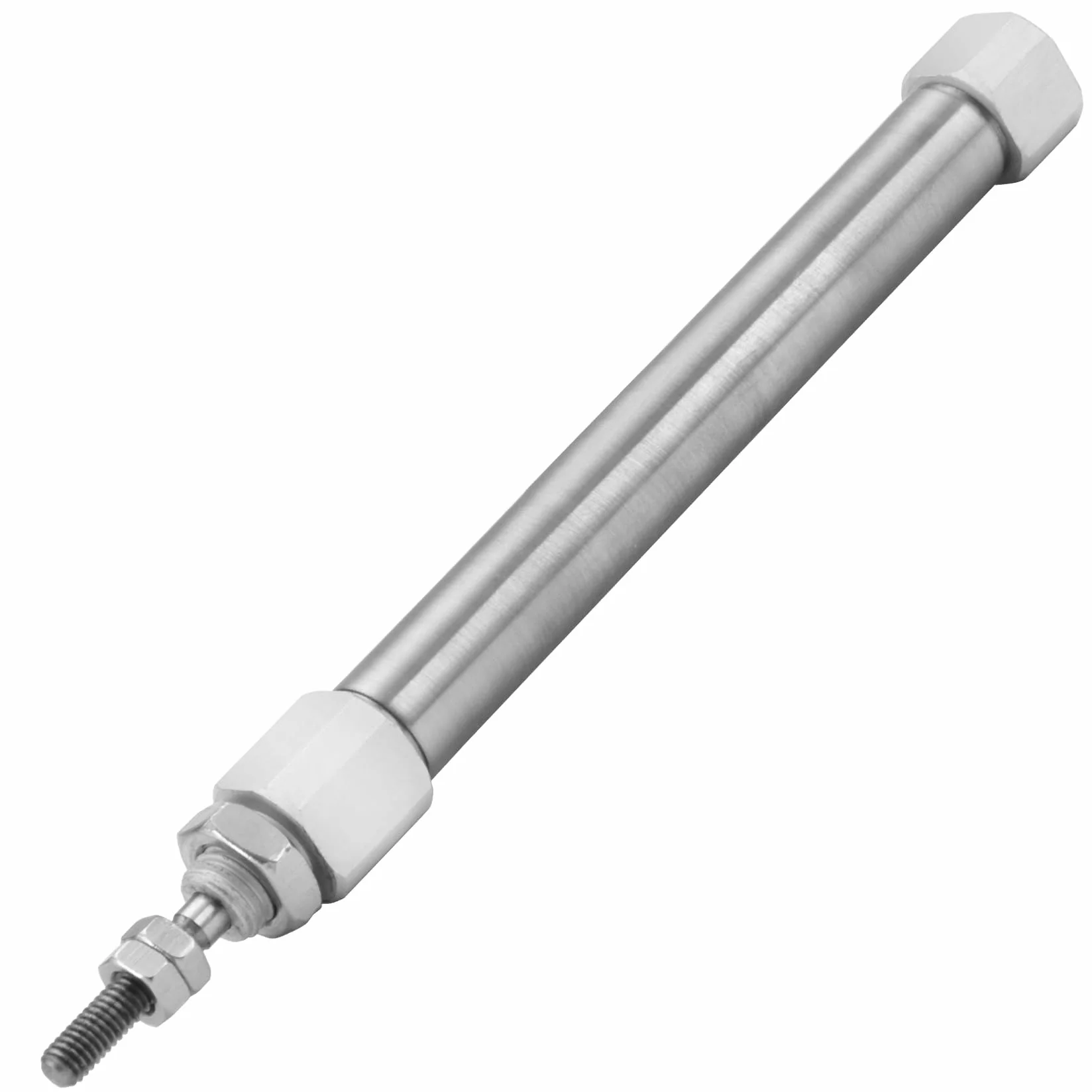 Heschen Slim cylinder pneumatyczny CDJ2B 10-100 M5 port 10 mm otwór 100 mm skok 100 mm