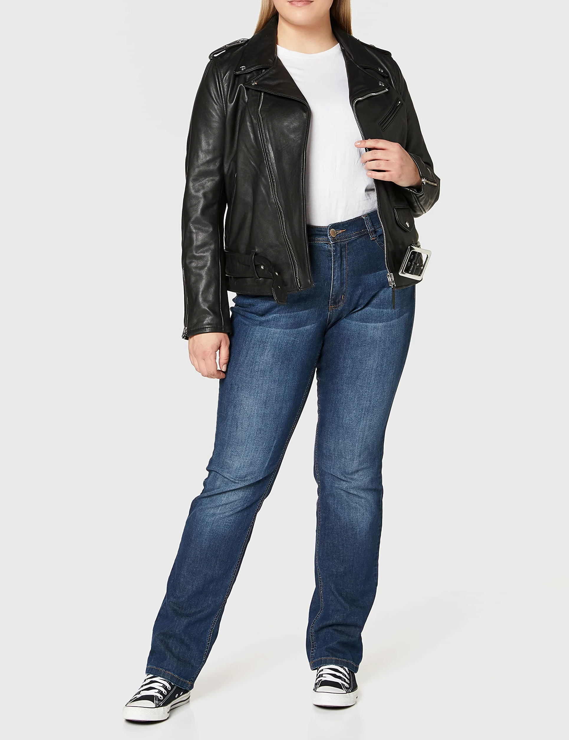 Schott NYC Skórzana kurtka Kobiety Lcw1637