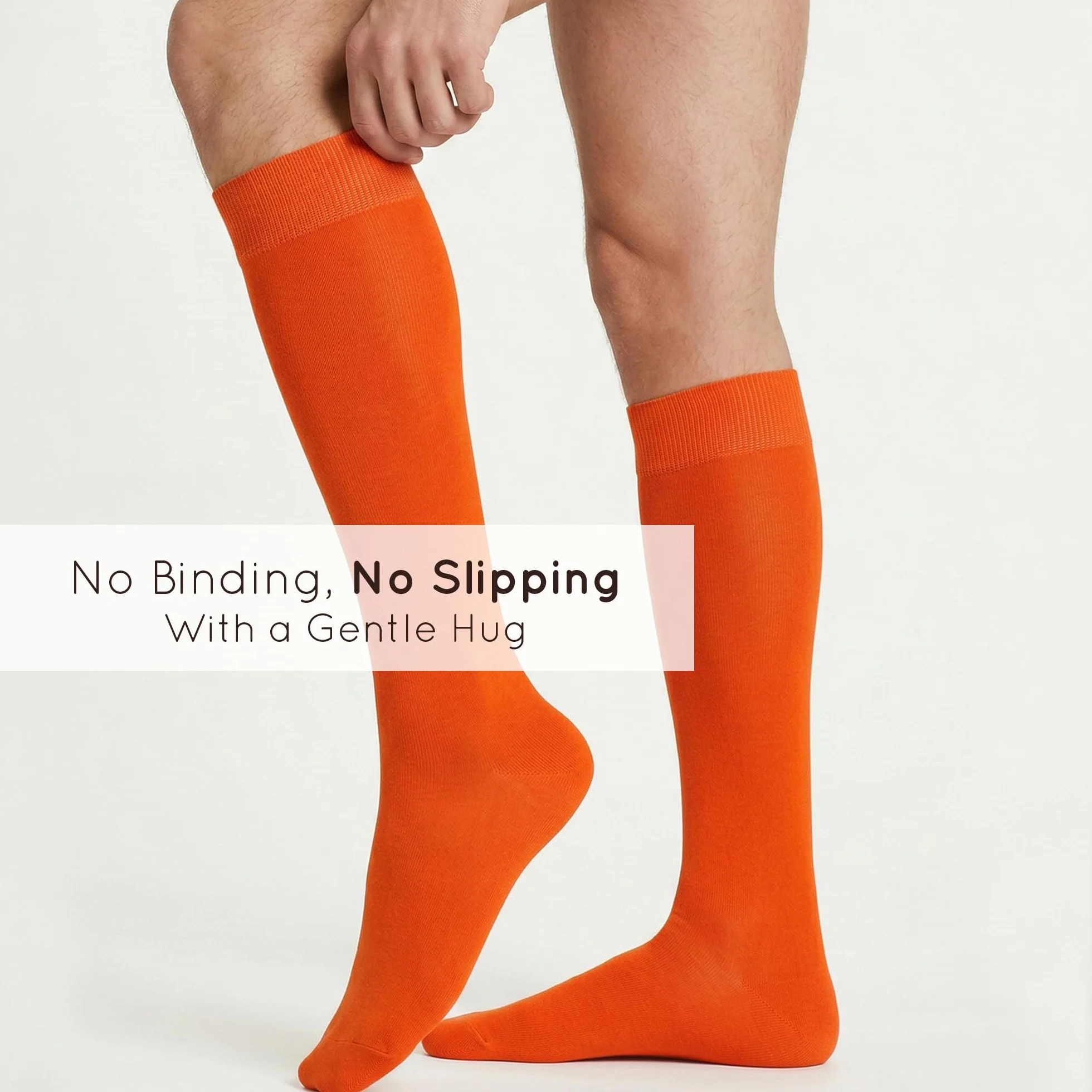 Mysocks Knee High Plain Socks