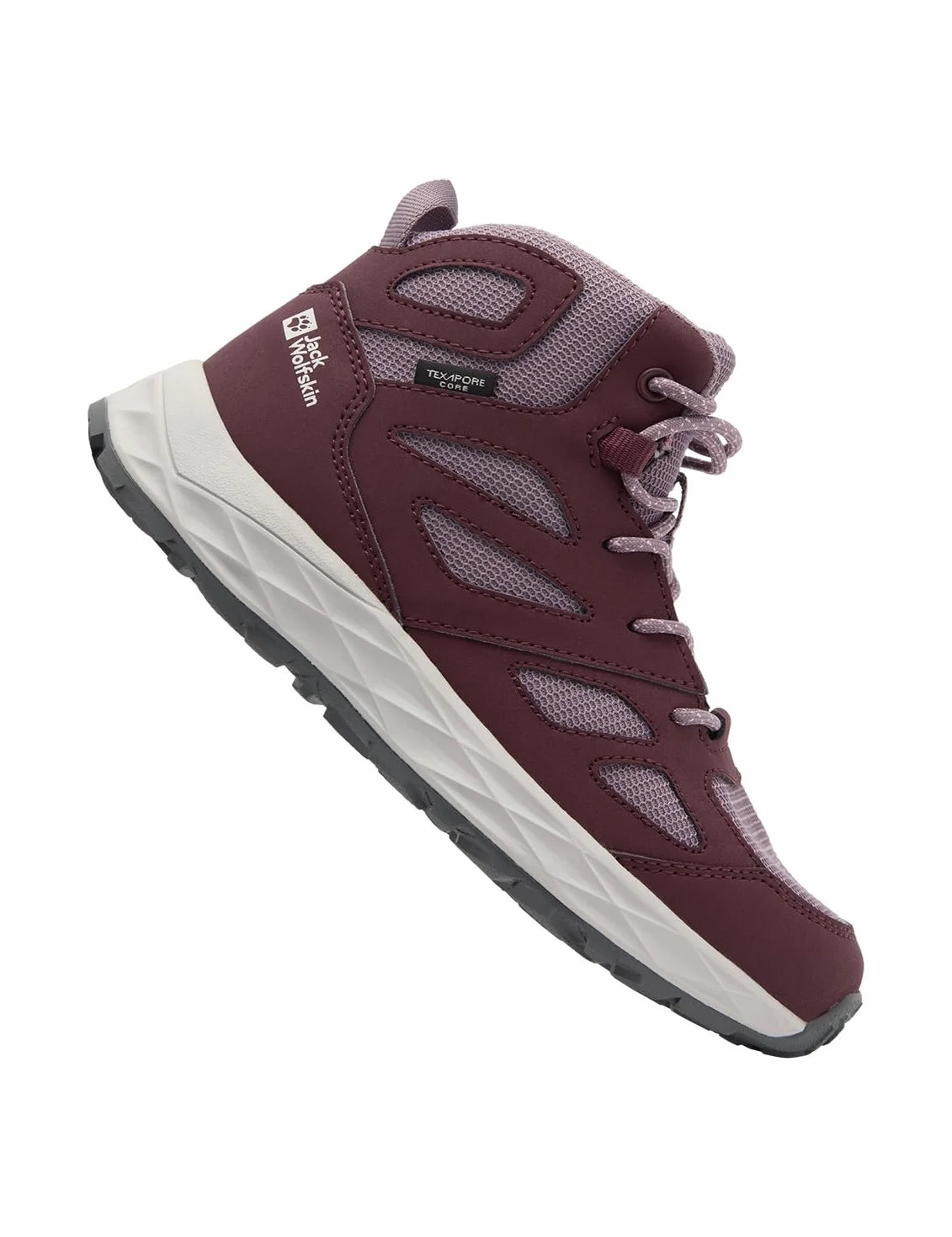 Jack Wolfskin Dziewczynki Woodland 2 Texapore Mid KObuwie turystyczne