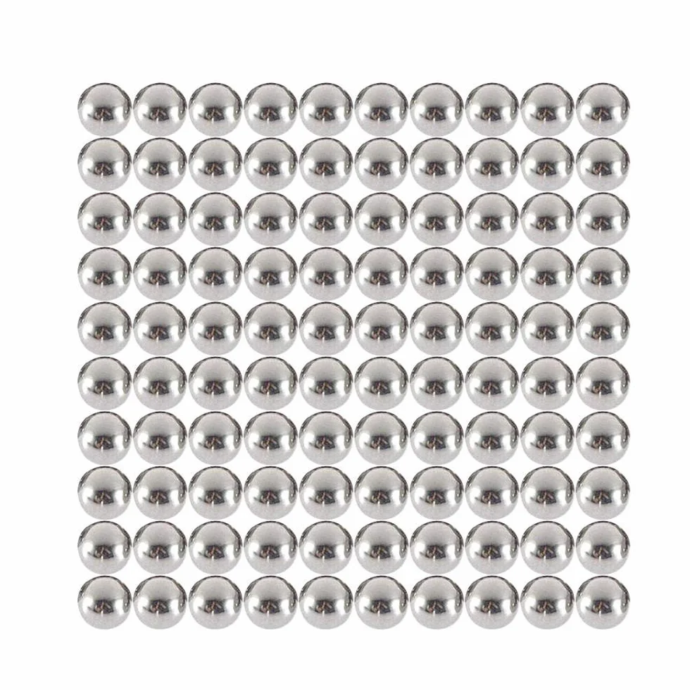 Wysoce precyzyjne kulki stalowe, 7,52 7,62 8,11 9,03 9,13 9,15 9,2 9,3 9,43 9,47 mm kulki stalowe, 100 szt. 7,62 mm