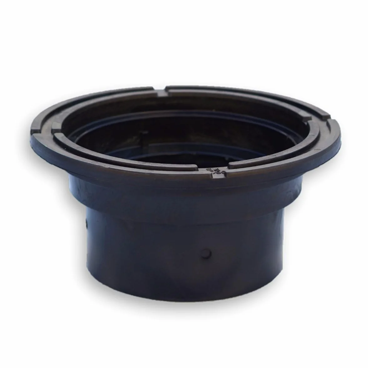 Varile DN160-DN200 adapter pokrywy włazu kontrolnego, czarna nasadka rury, pokrywa do rury pionowej, obciążenie do 3 ton