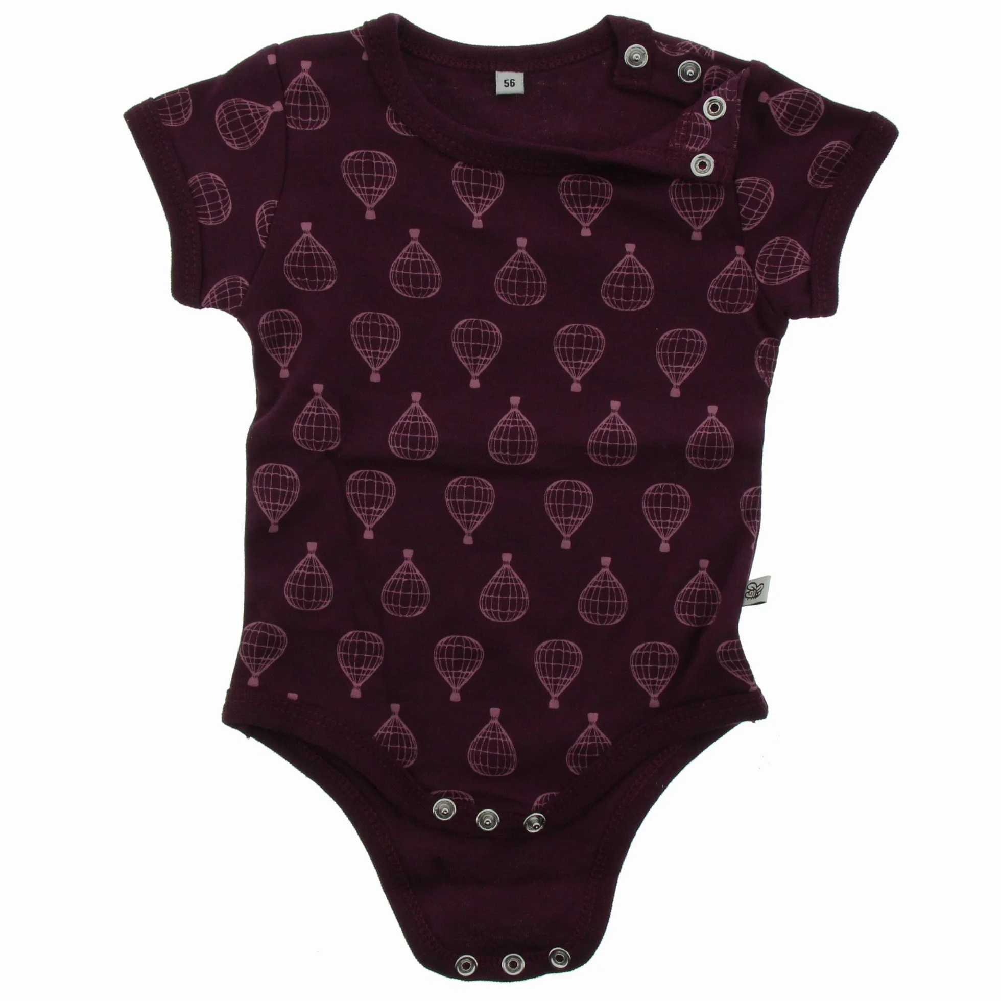 PIPPI Body dziewcz?ce SS AO-printed (4 sztuki) body formuj?ce, fioletowe, 92, liliowy, 92
