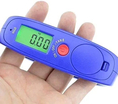 Przenośna cyfrowa waga kuchenna mini 50 kg/10 g przenośna waga elektroniczna bagaż hak waga sprężynowa, odpowiednia do różnych scen wagi