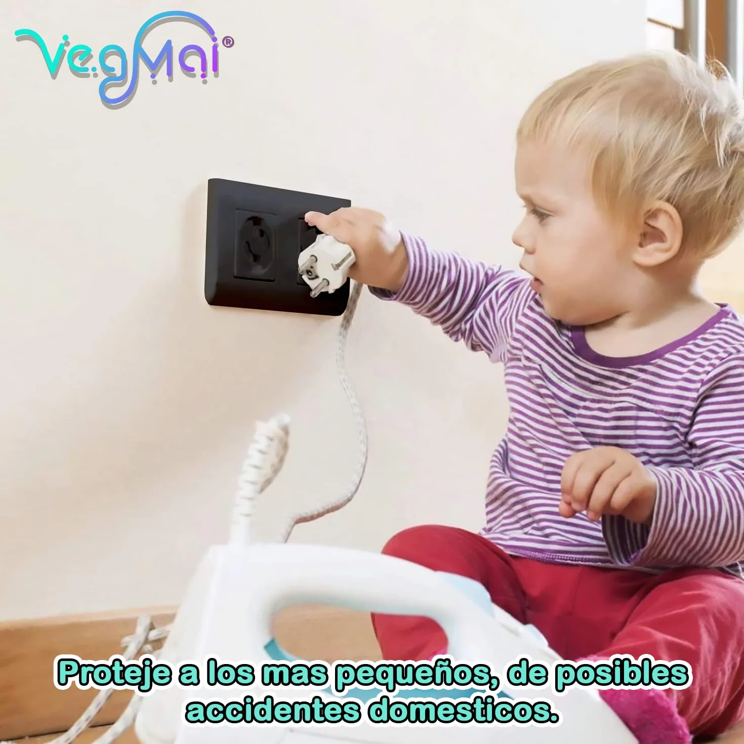 [10 sztuk] Ochraniacz Gniazda Bezpieczeństwa Dzieci Z Mechanizmem Obracania I Klej 3M Idealny Dla Dzieci I Małe Dzieci W Domu. Schuko Europejski Kolor Czapki (Czarny)