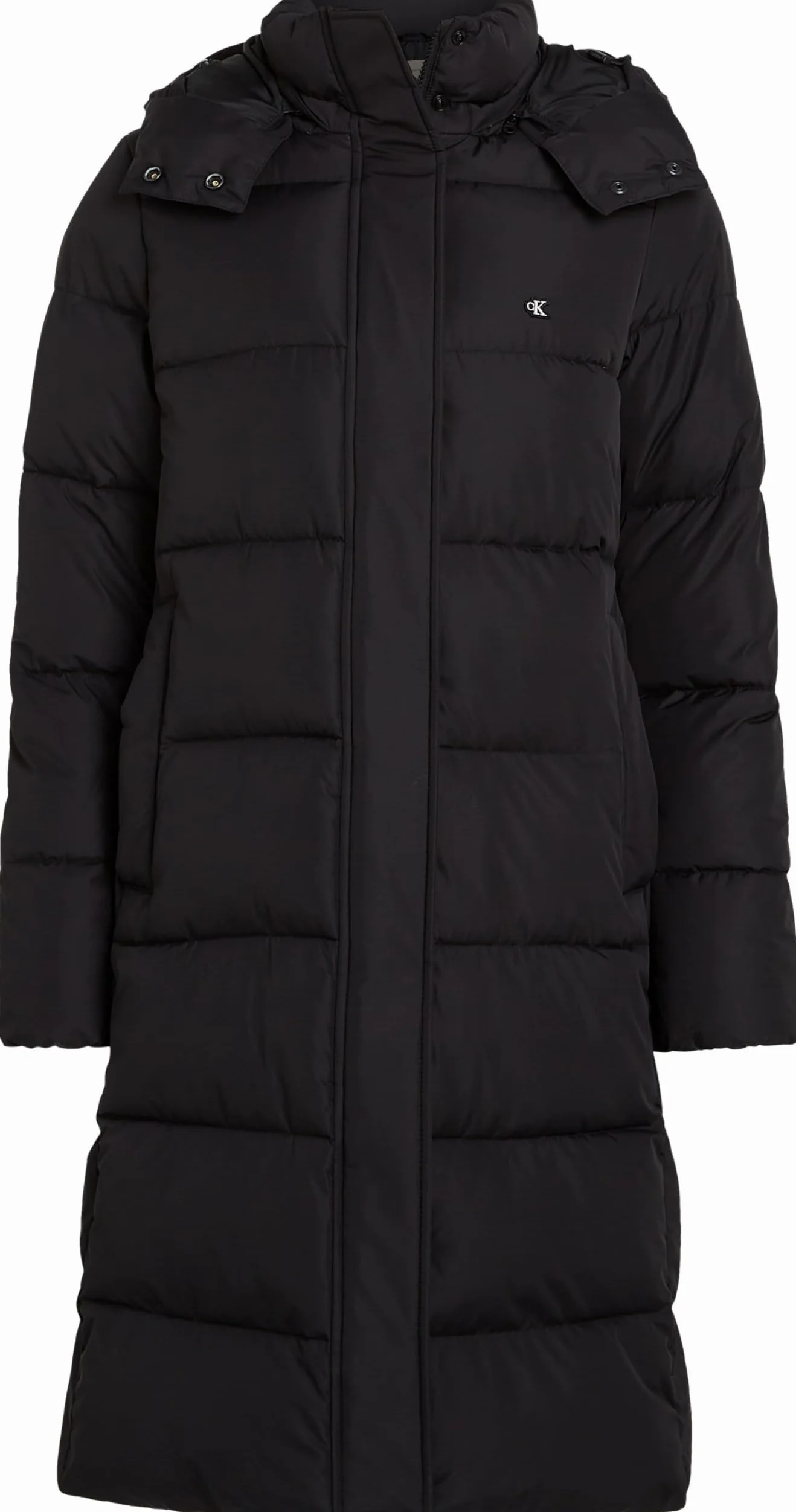 Calvin Klein Kurtka puchowa Kobiety Monologo Non Down Long Puffer J20j224104