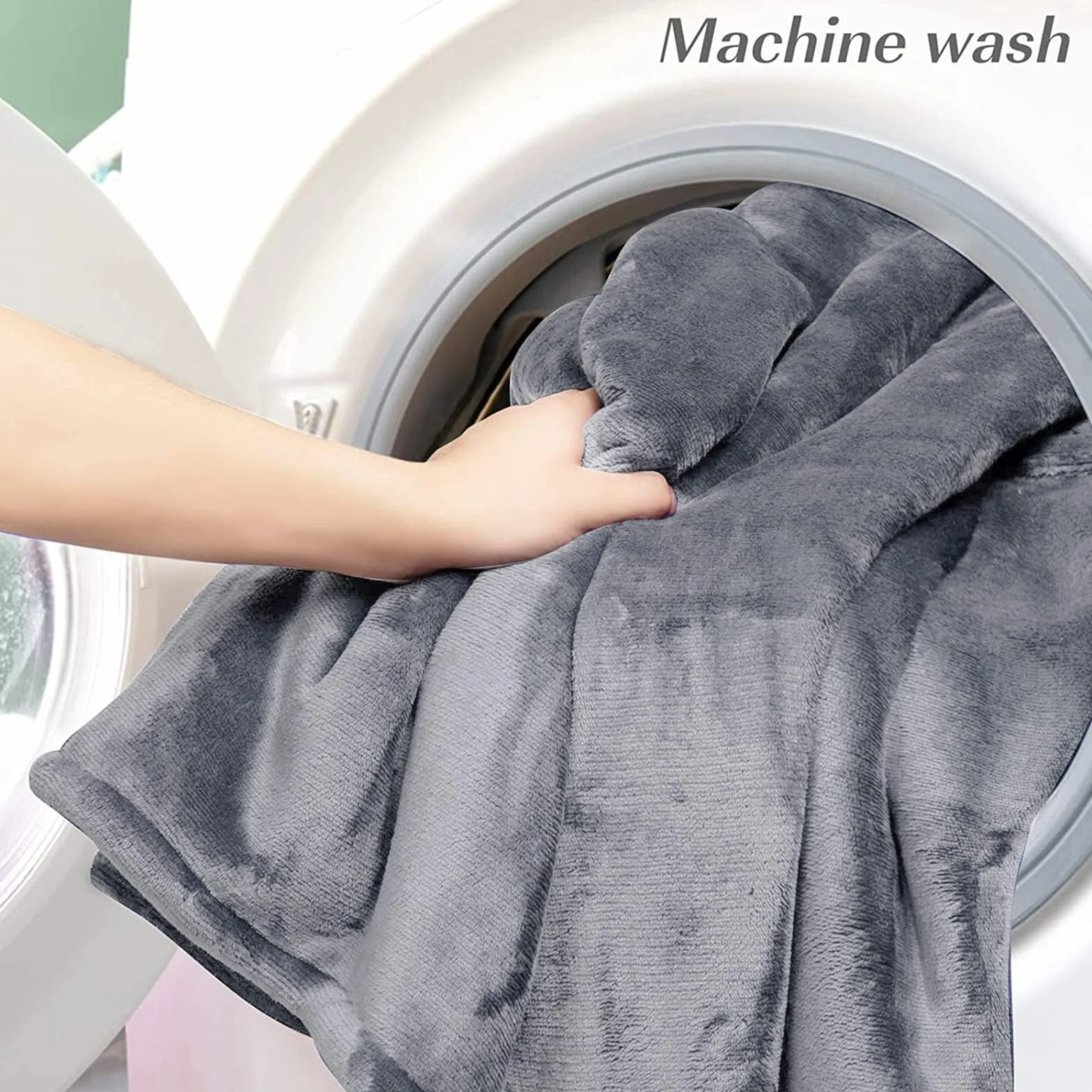 IvyH Ponadwymiarowa Bluza z Kapturem Koc Sherpa - Super Miękka, Ciepła, z Długim Rękawem - Jeden Rozmiar Pasuje do Mężczyzn, Kobiet, Dziewcząt