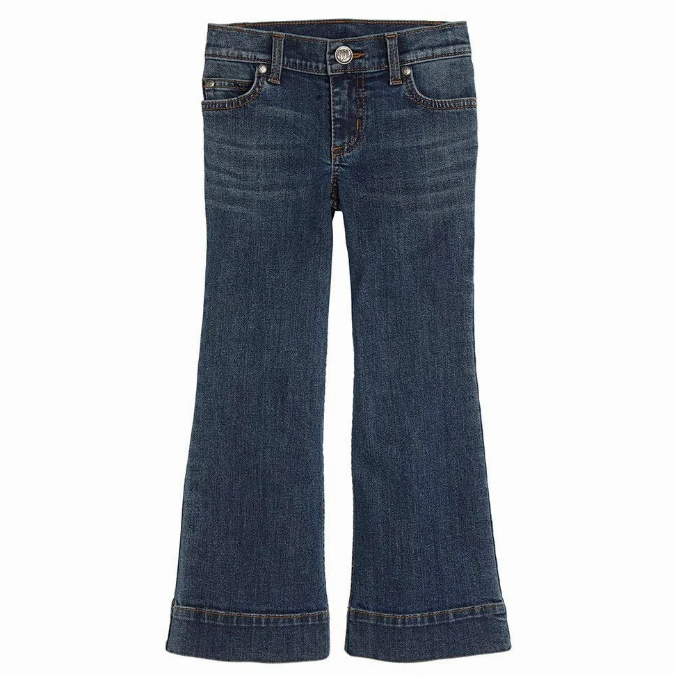 Wrangler Jeansy dziewczęce ze stretchem, Darci, 6X