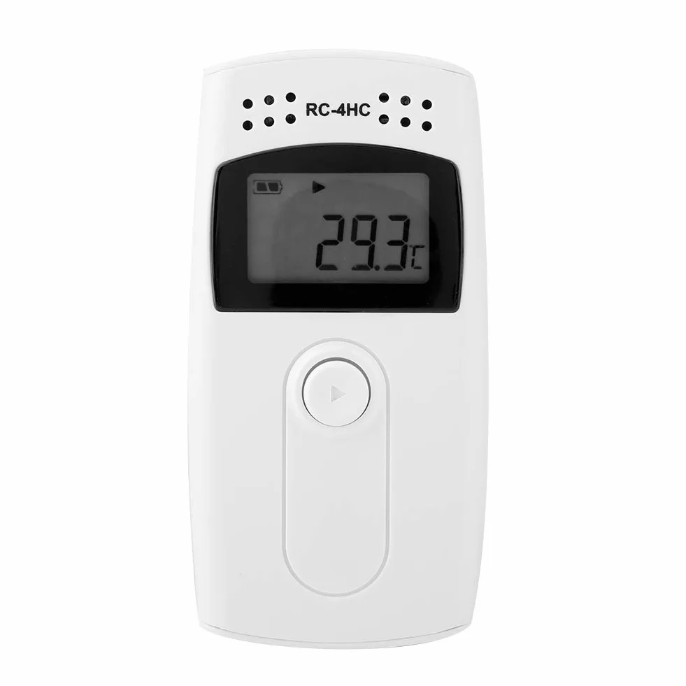 Precyzyjny rejestrator danych temperatury i wilgotności USB Wyświetlacz LCD Termometr Rejestrator temperatury Wskaźnik rejestrowania temperatury