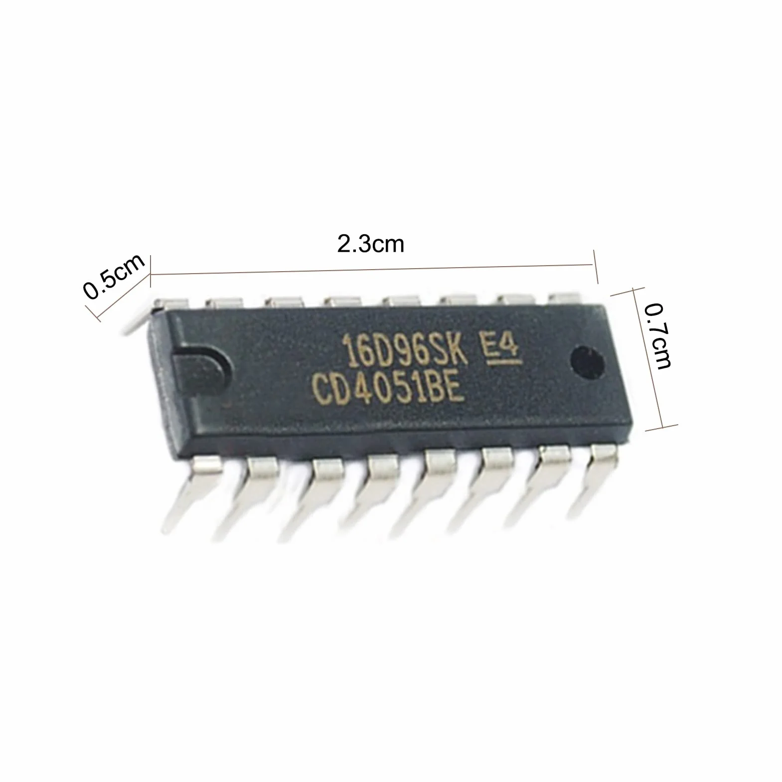 Jadeshay Chipset IC, 10 sztuk/partia CD4051BE Chipset IC Chipset Precyzyjne komponenty elektroniczne