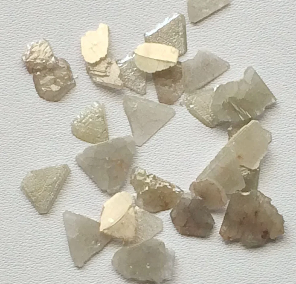 5-6 mm Biały naturalny nieoszlifowany diament surowy 1-5 CT do biżuterii