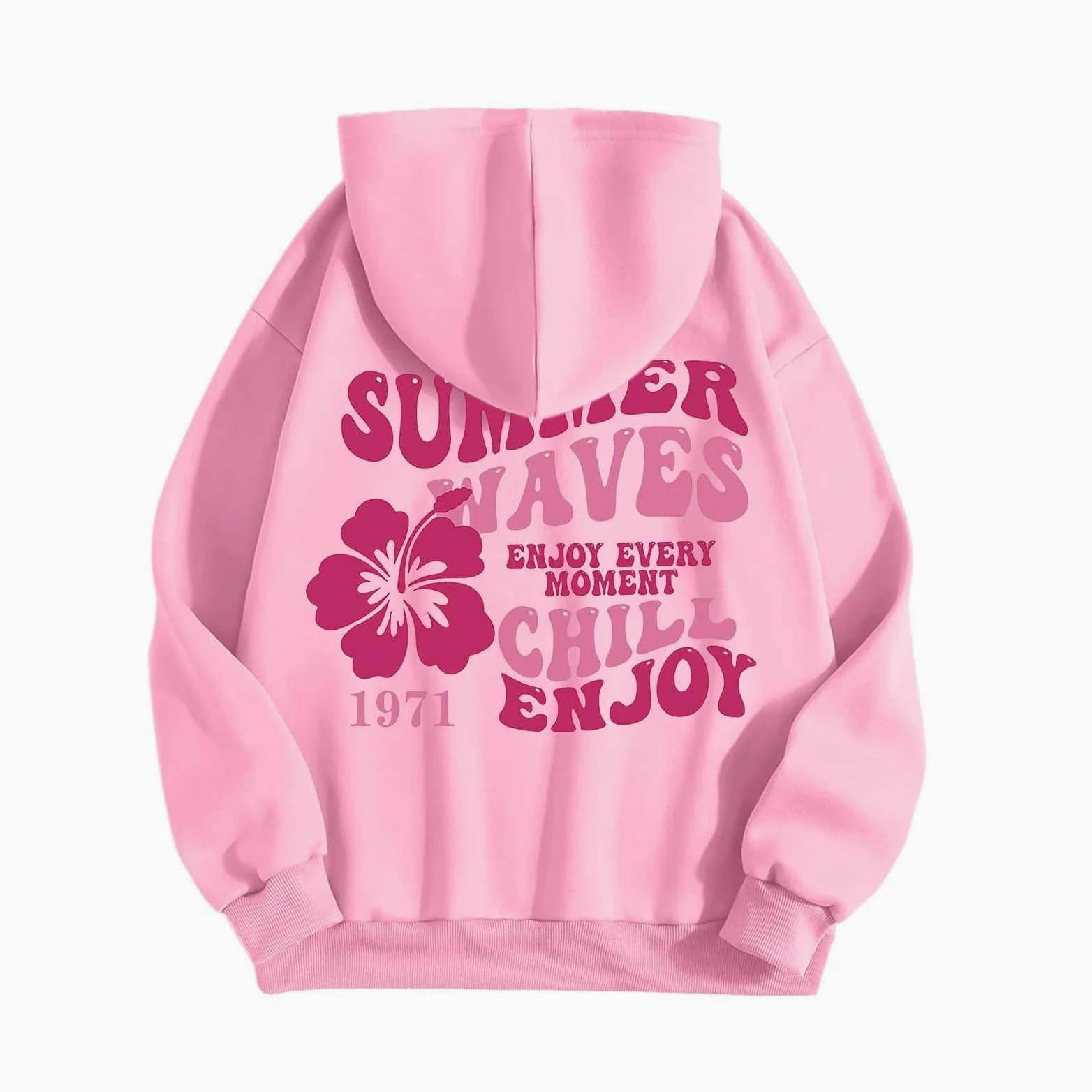 Różowa bluza z kapturem z motywem palmy dziewczęca bluza śliczne bluzy oversize bluza z kapturem damskie bluzy i bluzy z kapturem estetyczna damska bluza z kapturem z długim rękawem bluza z kapturem