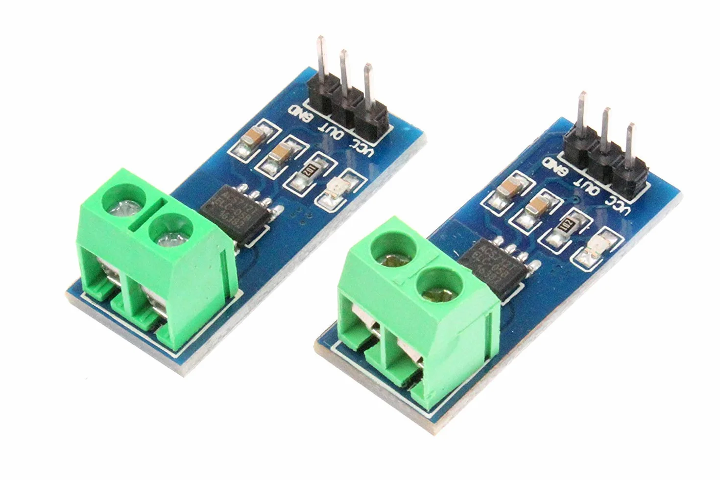 DollaTek 3 szt. 30 A ACS712ELC detektor modułu czujnika prądu