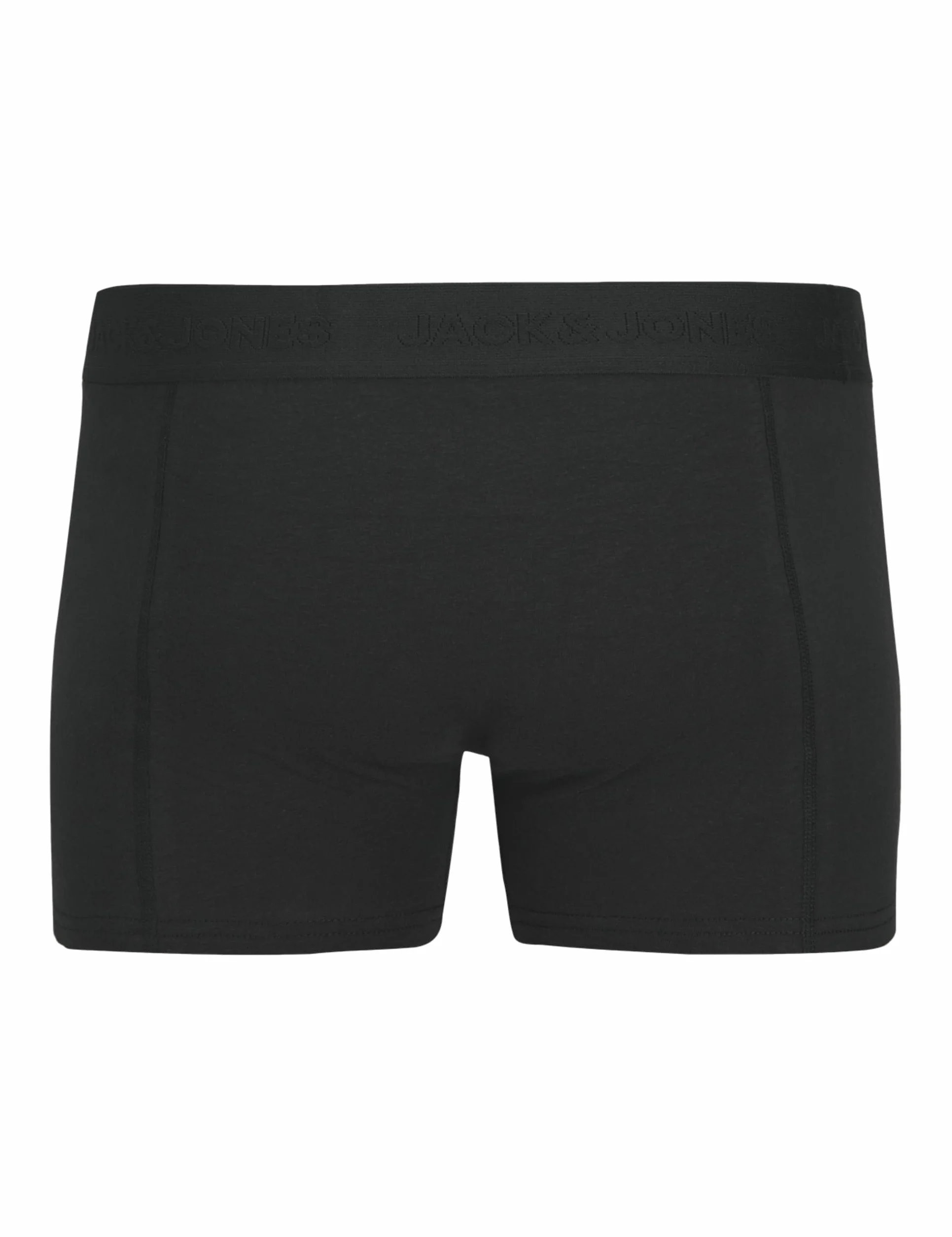 Jack & Jones Męskie bokserki Jacordinary Trunks, 3 sztuki, czarne, L (3 sztuki), czarny, L
