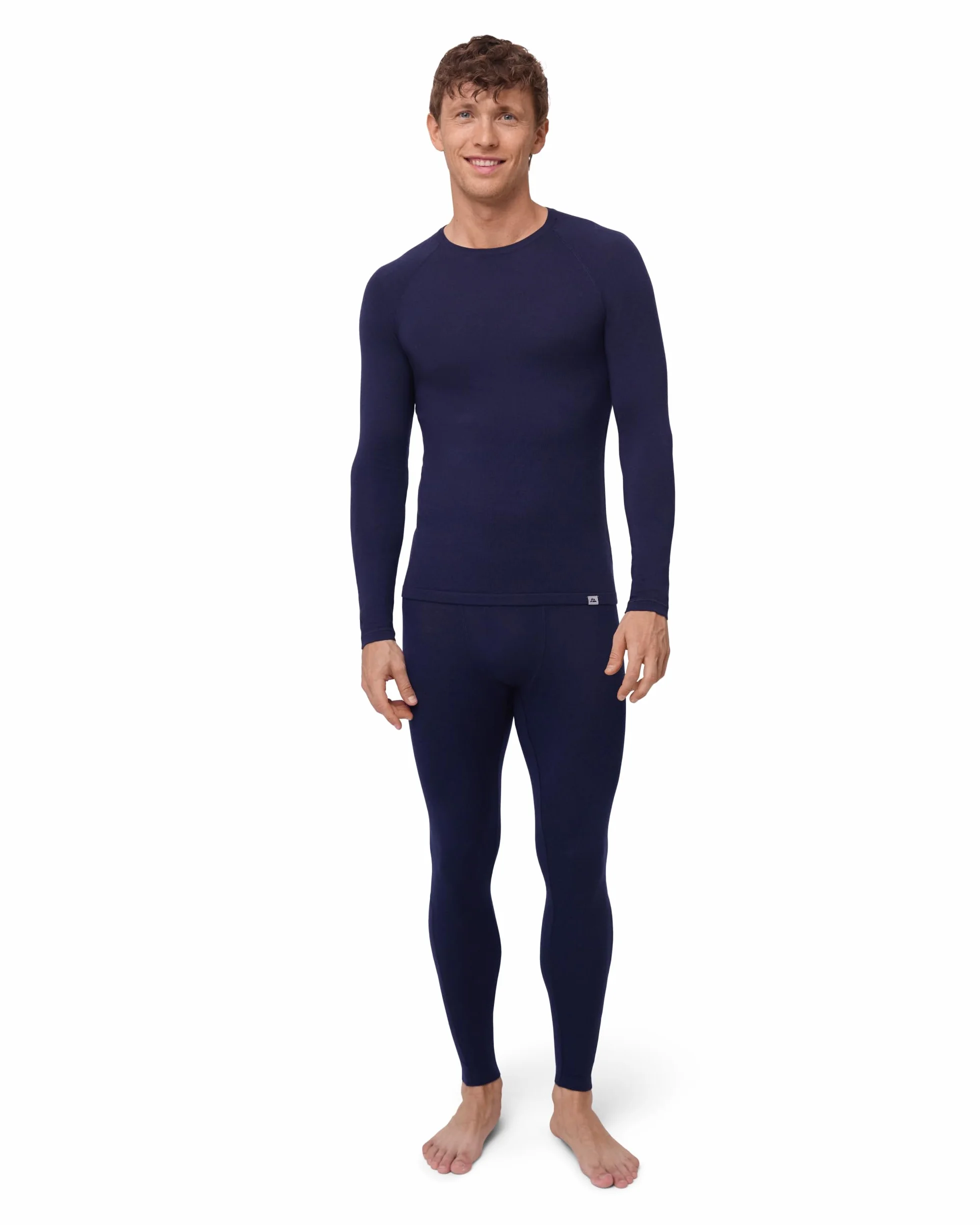DANISH ENDURANCE Bielizna Termoaktywna Merino, Długie Kalesony Męskie, Wełna Merino, Zestaw Termoaktywny, Odzież Termiczna na Zimę