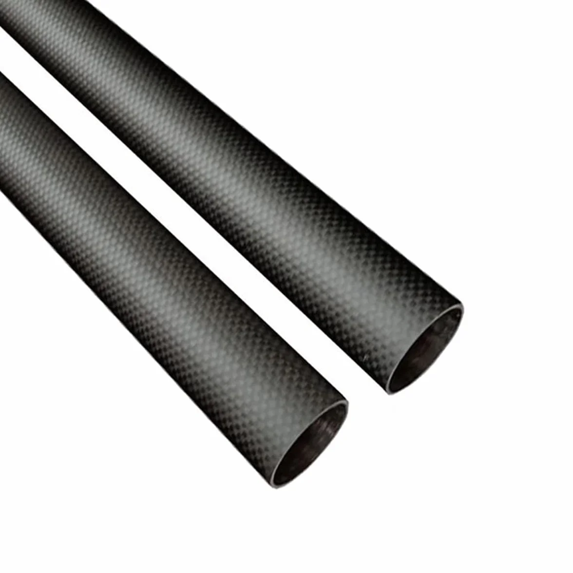 2 Szt. Rura Z Włókna Węglowego O Długości 600mm 3K Splotem Płaskim Matowa Średnica Zewnętrzna 8mm 10mm 12mm16mm 18mm 20mm 22mm 25mm 30mm Wysoka Wytrzymałość Lekki Pusty Pręt(8 * 6 * 600mm)