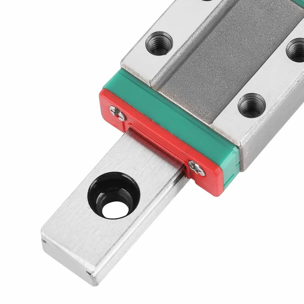 150mm Linearführung, Linearführungsschiene mit einer Führung MGN9B 150mm und zwei MGN9B-Schlitten