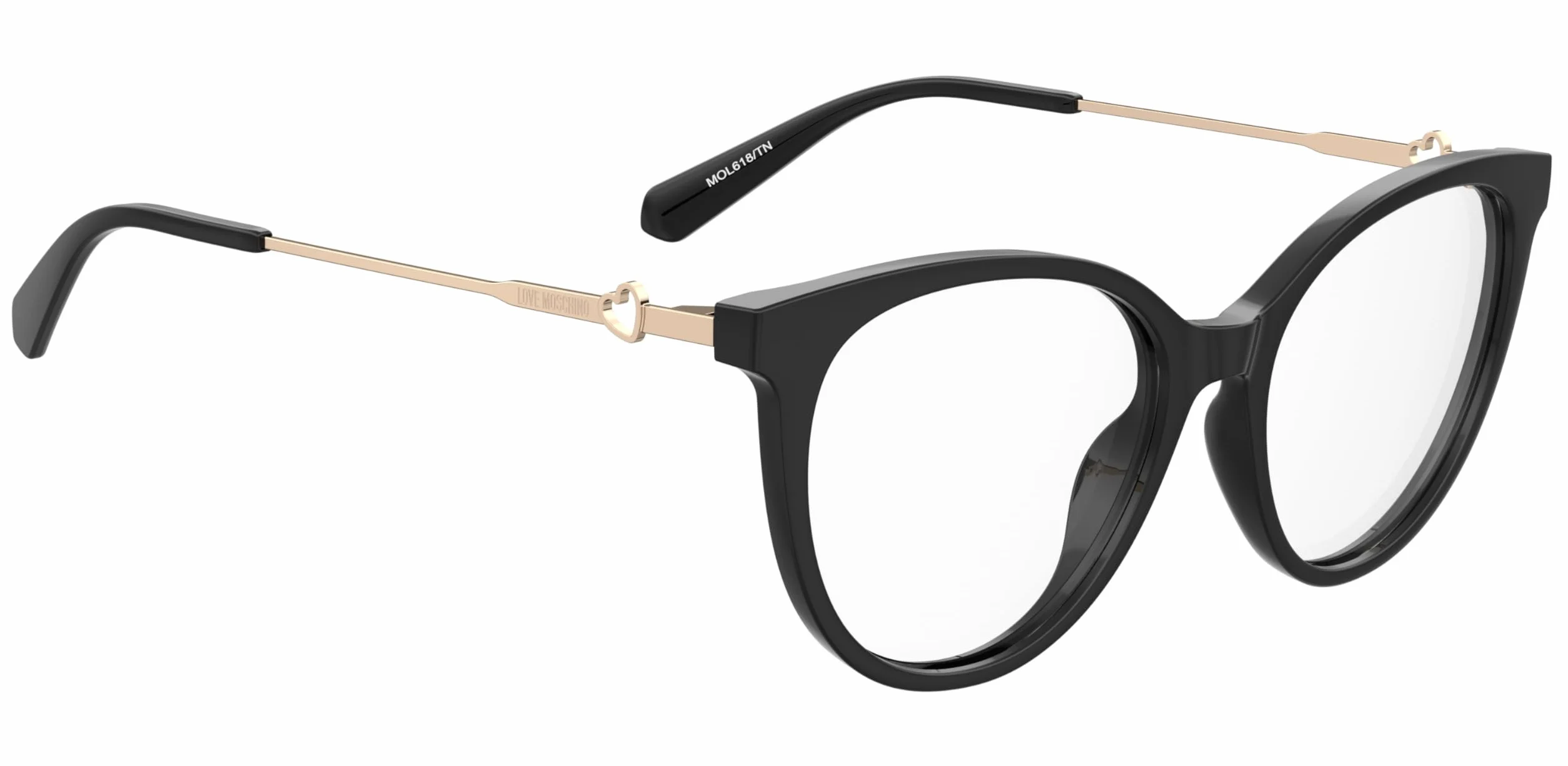 MOSCHINO LOVE MOL618/TN Rama okularów 807 BLACK 51/16/135 GIRL