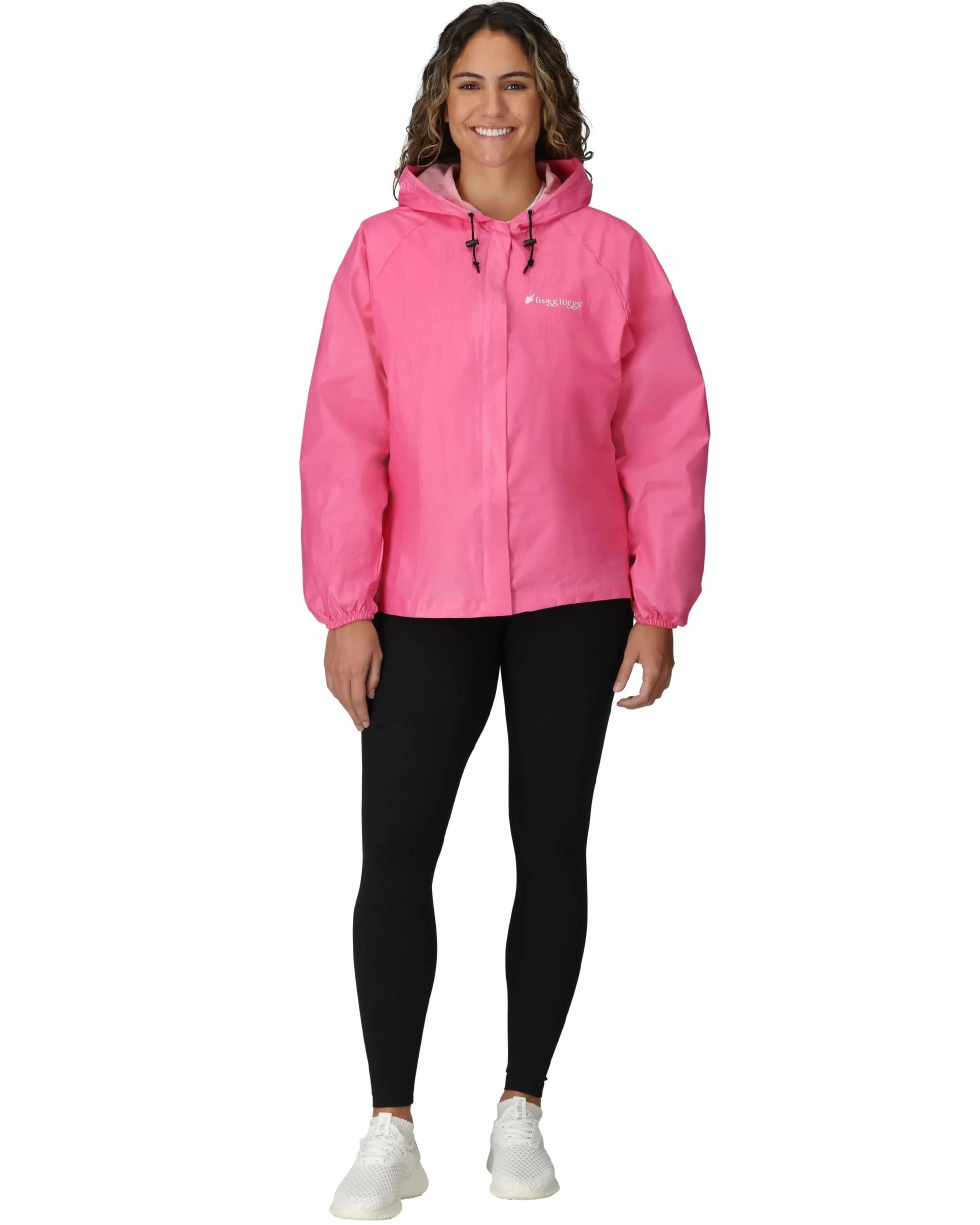 FROGG TOGGS Ultra-Lite2 Damska wodoodporna kurtka, oddychająca, przeciwdeszczowa, różowa, L