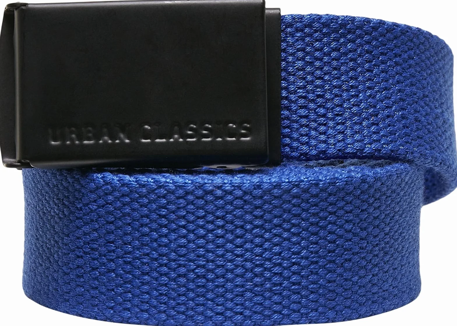 Urban Classics Pasek Dwupak dla Dzieci 2 sztuki Płócienny Czarny+niebieski Rozmiar 110/116-158/164