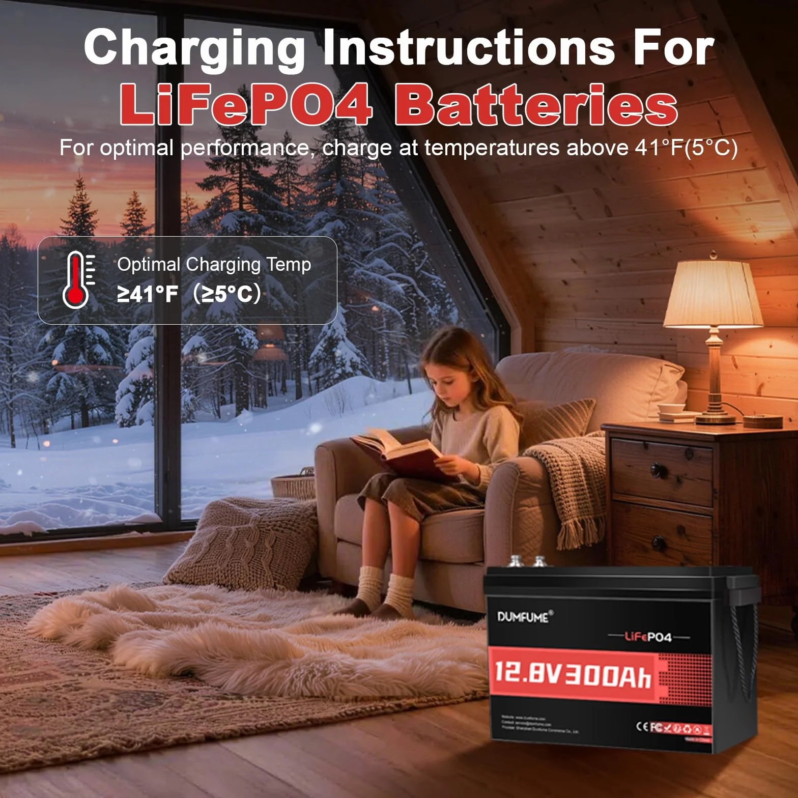 12V 300Ah Bateria Litowa LiFePO4 3840Wh BMS 200A, 6000+ Cykli, Żywotność 10 Lat, Akumulator LiFePO4 do Energii Słonecznej, Kampera, Kampingu, Fotowoltaiki, Domowego Magazynu Energii