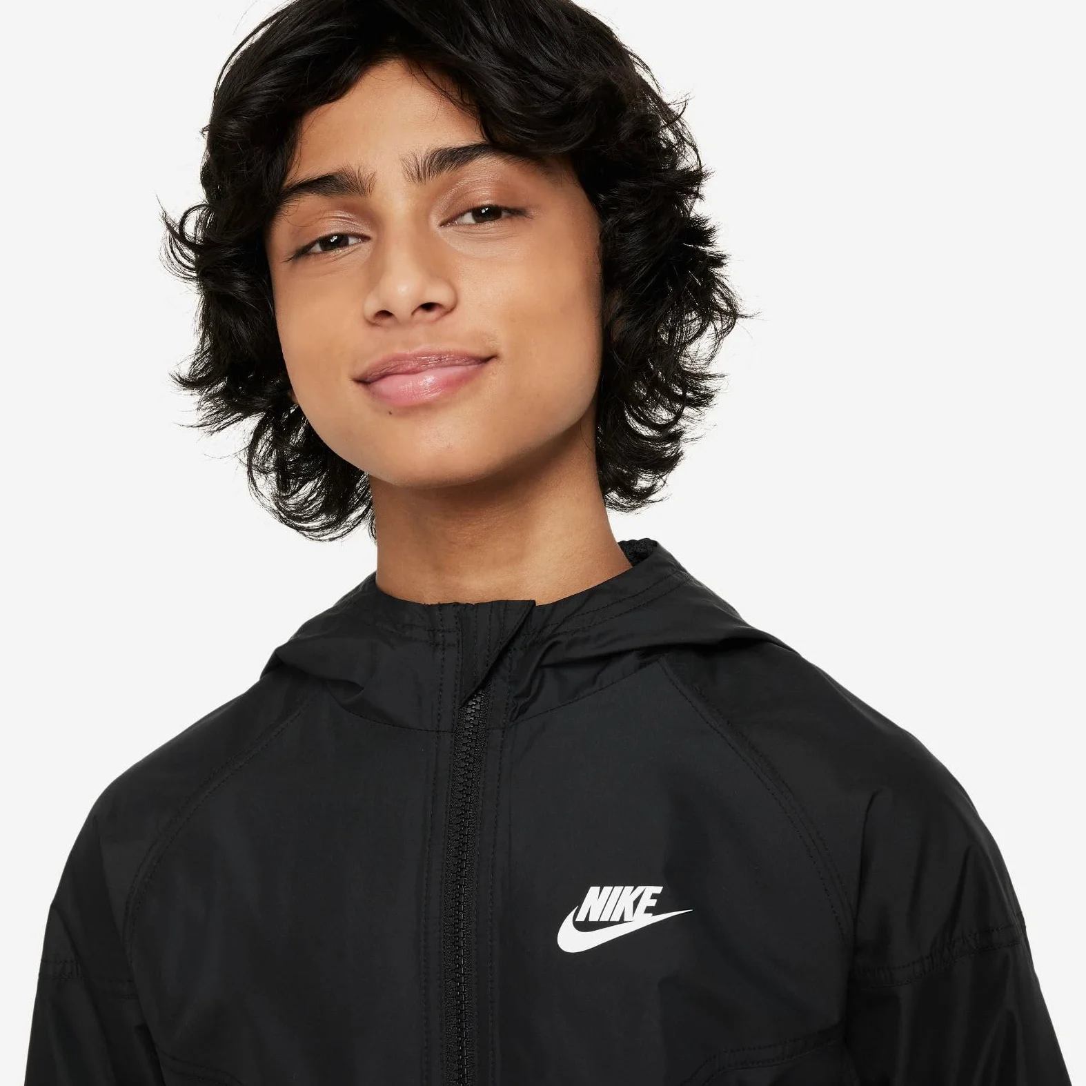NIKE Kurtka Uniseks - dzieci Windrunner Hoodie (1 w zestawie)