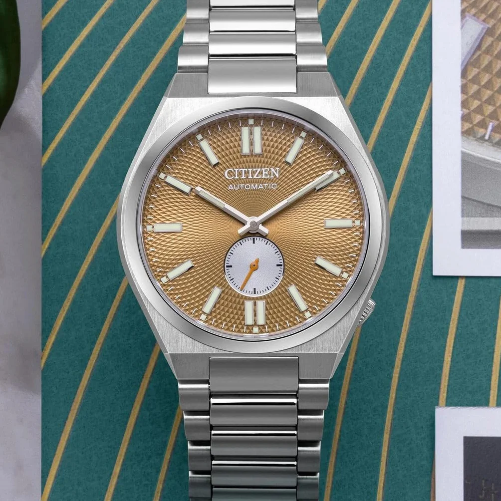 Citizen Zegarek automatyczny NK5010-51X, Srebrny, Nowoczesny