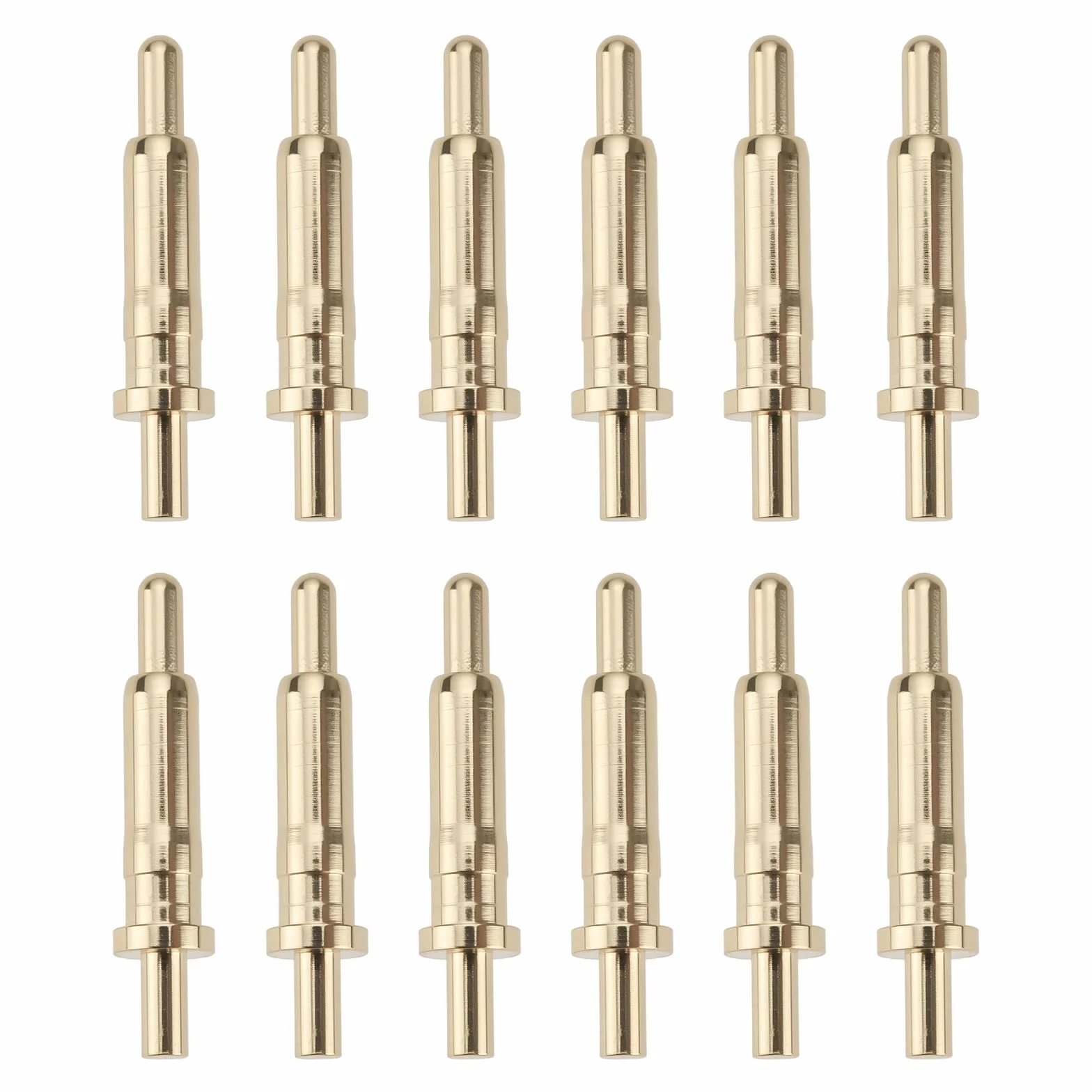 100 szt. 9,5 mm sondy do testu prądu Pogo Pins Złącze 24 V DC 1,5 A do telefonów komórkowych, komunikacji, motoryzacji