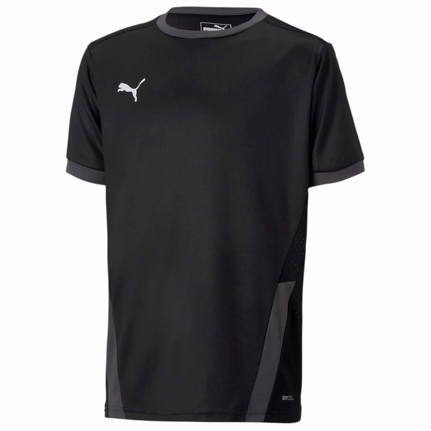 PUMA TeamGOAL 23 T-shirt Chłopcy Czarny Ciemnoszary 152