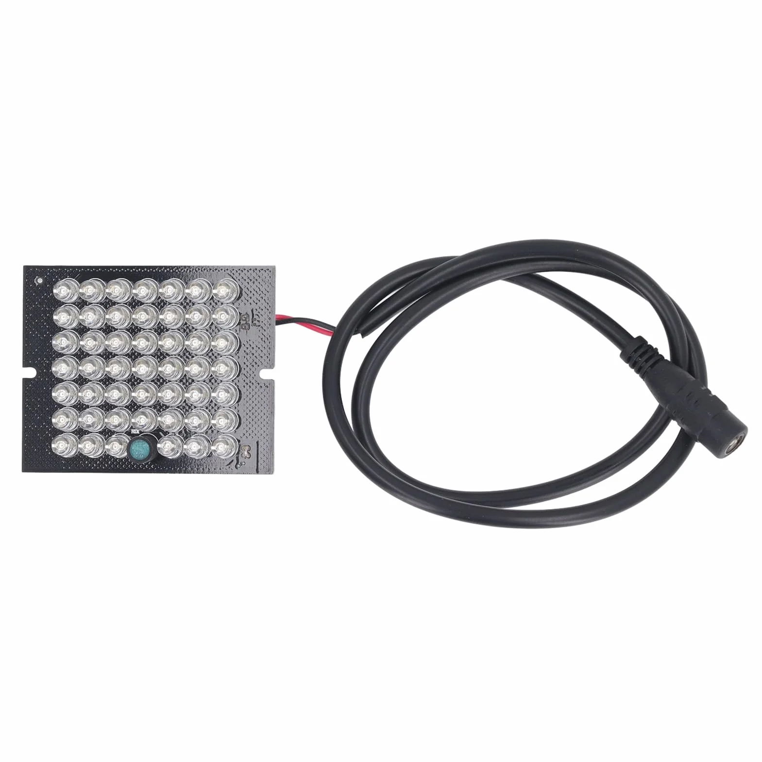 Tablica Lampy IR Oświetlacz IR podczerwień 850nm 48 Koralików IR Lampa Noktowizyjna LED DC12V do Wnętrz na Zewnątrz