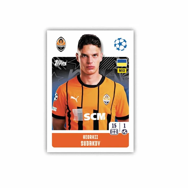 Topps Naklejka UEFA Champions League 24/25 – album na sztywny album – wyłącznie online