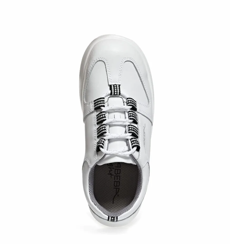 Abeba S-Schuh x-Light półbuty białe, skóra, 711033 CE, EN ISO 20345:2012, S2 rozm. 35-48