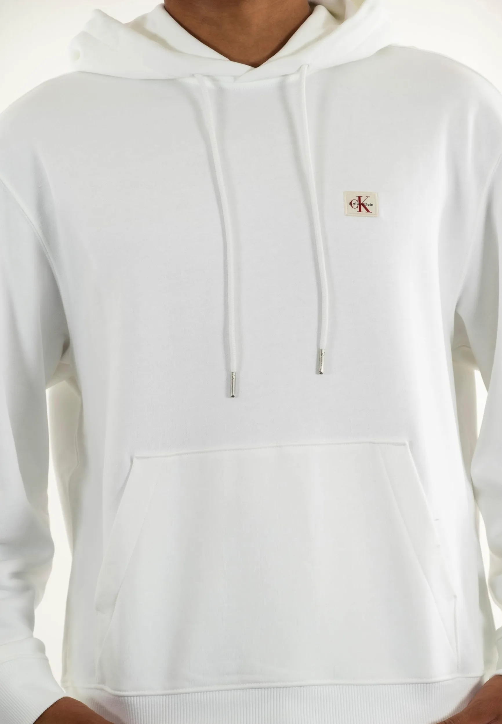 Calvin Klein Bluzy Mężczyźni 400gsm Terry Badge Hoodie Lv04rc274g