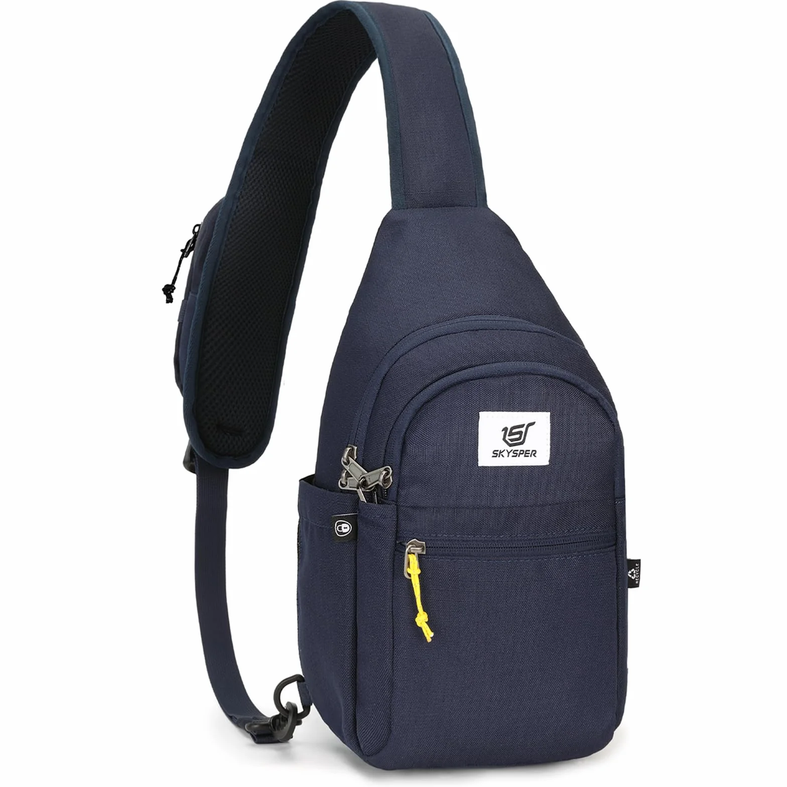 SKYSPER Torba na ramię RFID antykradzieżowa torba crossbody, z recyklingu, podróżna, torba na ramię, plecak na ramię