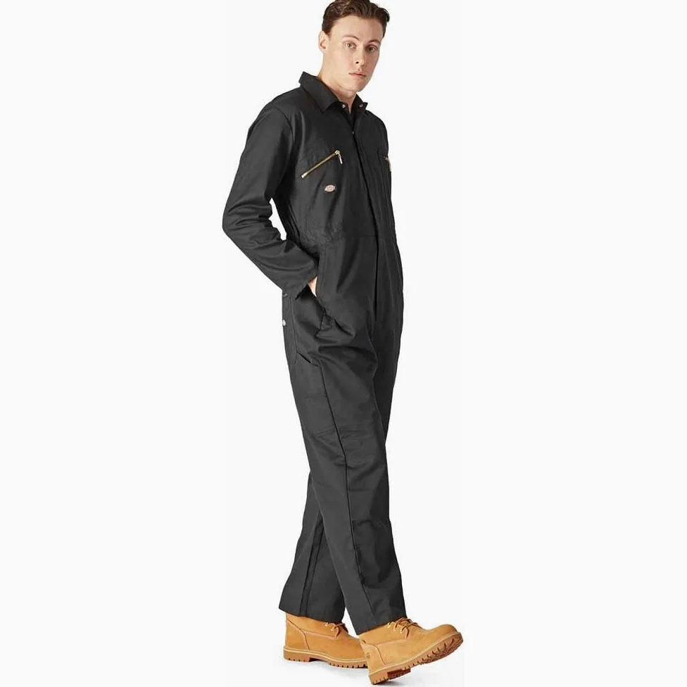 Męskie ogrodniczki Mężczyźni Redhawk Coverall Black