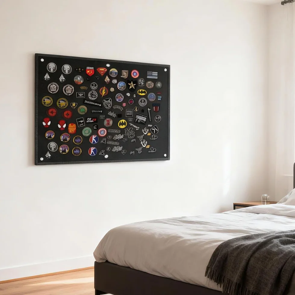 110 x 70 cm tablica z rzepem, na ścianę, na rzep, taktyczna, wojskowa łatka, składana mata na rzep, na ścianę z oczkami, do naszywek wojskowych, naszywek, do zawieszenia