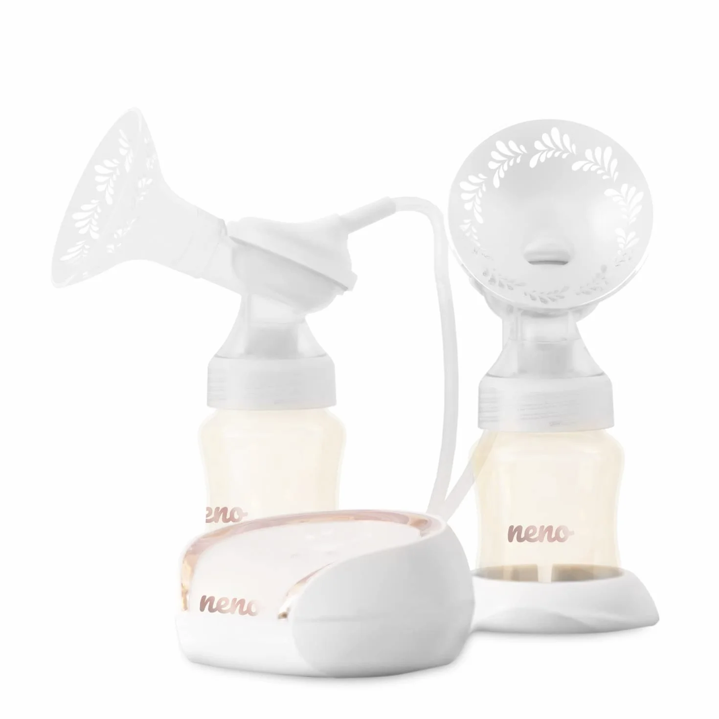 Neno® BIANCO Double elektryczny laktator z gorsetem Neno® Libero – podwójna pompa do mleka 3 tryby pracy