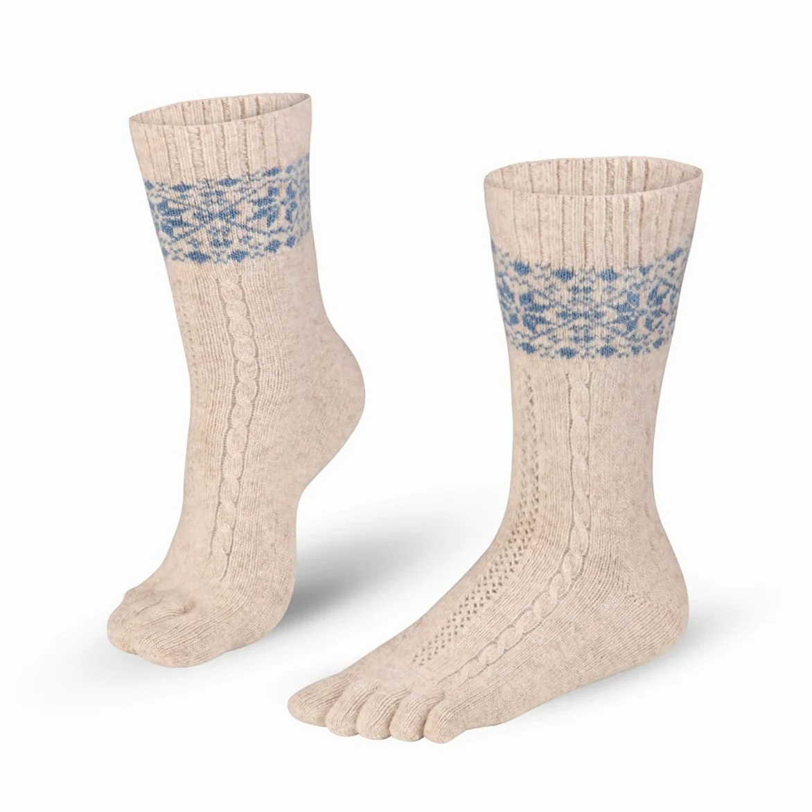 Knitido Naturals Merino i Cachemere | Bardzo ciepłe zimowe skarpety