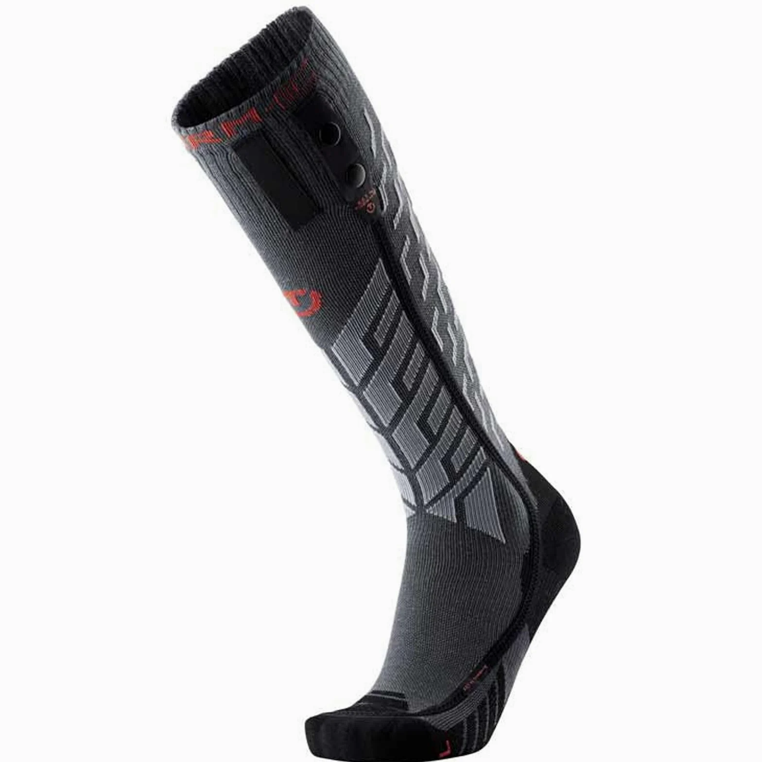 Therm-ic Podgrzewane skarpety narciarskie unisex | Ultra Warm Performance S.E.T. oddychająca wełna merynosów izolowane skarpety (tylko skarpety)