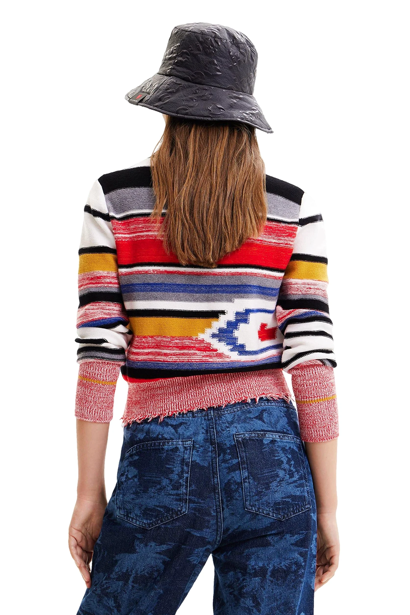 Desigual sweter sweter Kobiety Tuttifruti Jers_lola 9019 Tutti Fruti