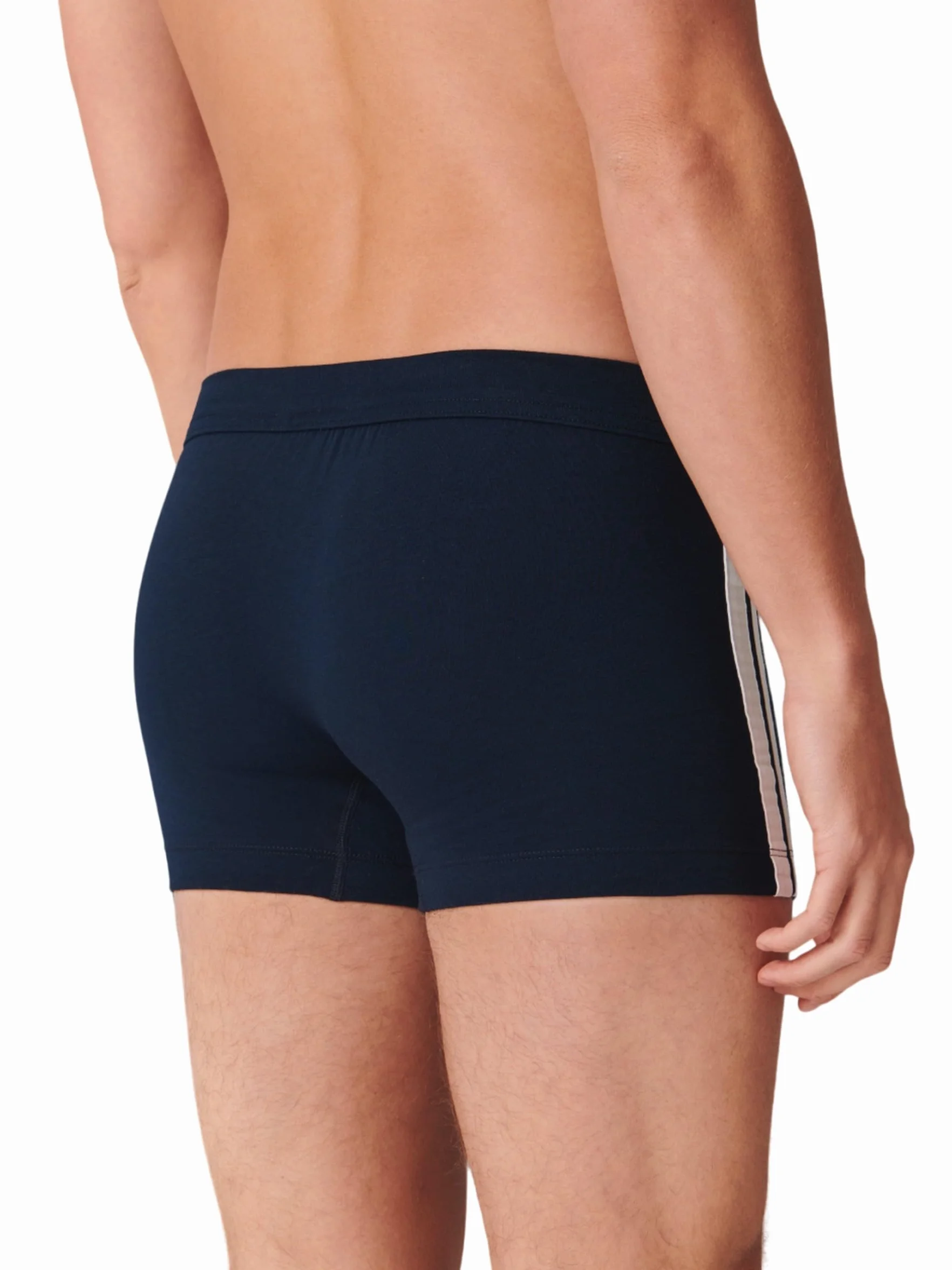 Schiesser Bokserki Mężczyźni Organic Cotton Stretch Boxershorts mit Softbund