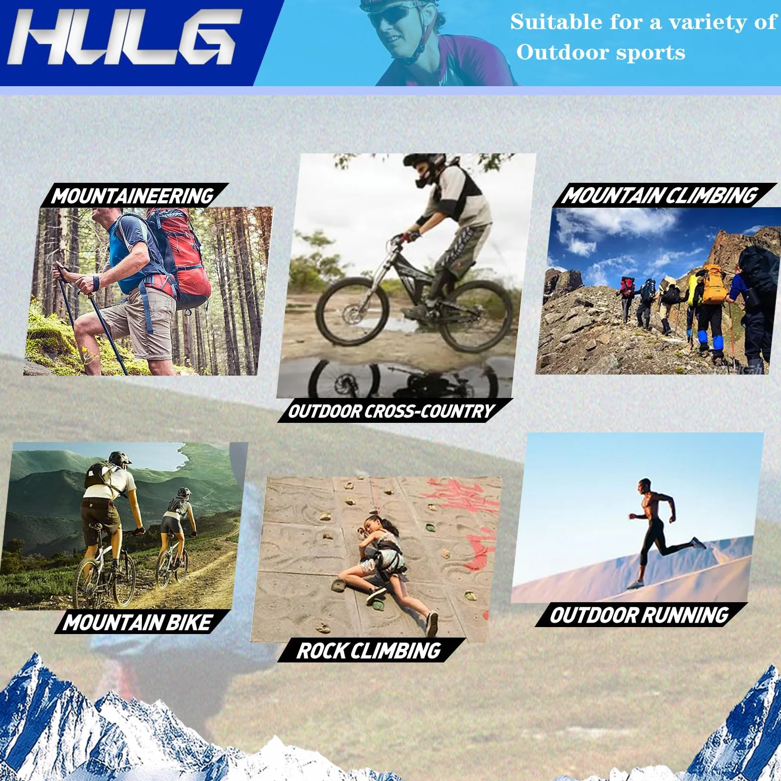 Koszulka Rowerowa MTB HULG, Męska, Krótka, Oddychająca, Szybkoschnąca, Antybakteryjna, Szara, XS