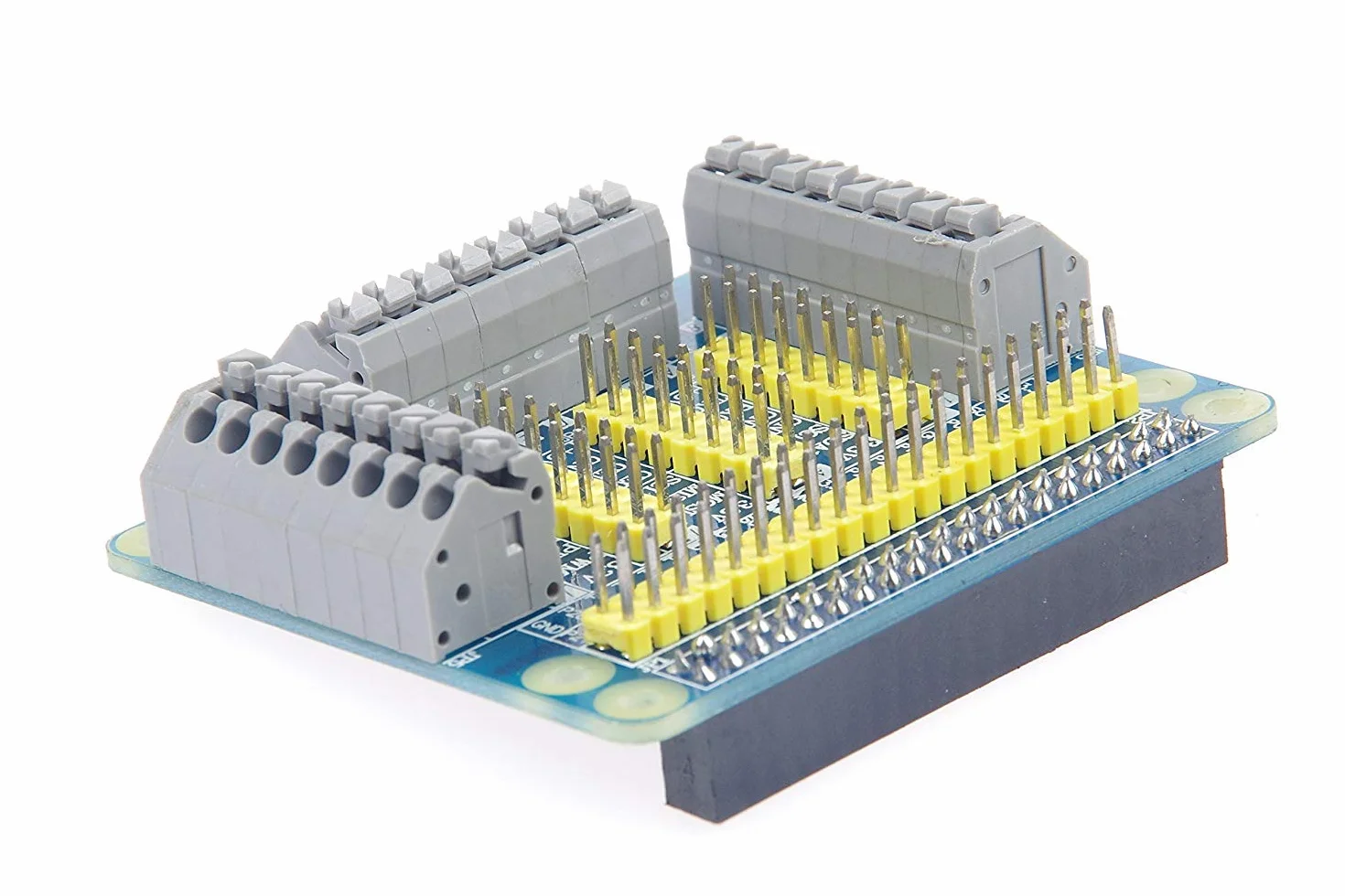 Raspberry Pi GPIO płytka rozszerzająca, wielofunkcyjna osłona do Pi 4B/3B/2, zawiera zestaw śrub i kabel taśmowy