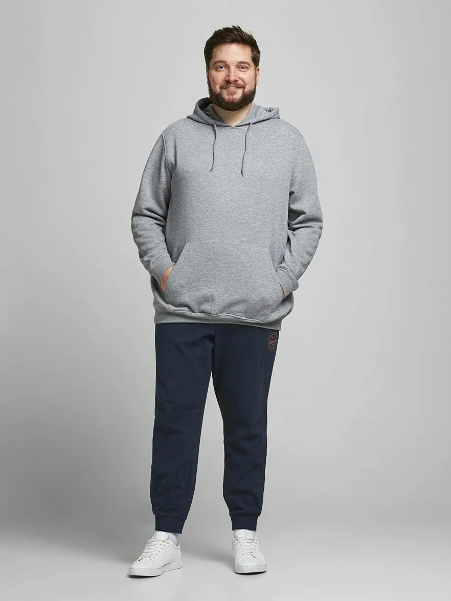 Mêskie spodnie do jogi JACK & JONES Basic Plus Size Spodnie sportowe Jogger Du¿e rozmiary JPSTGORDON