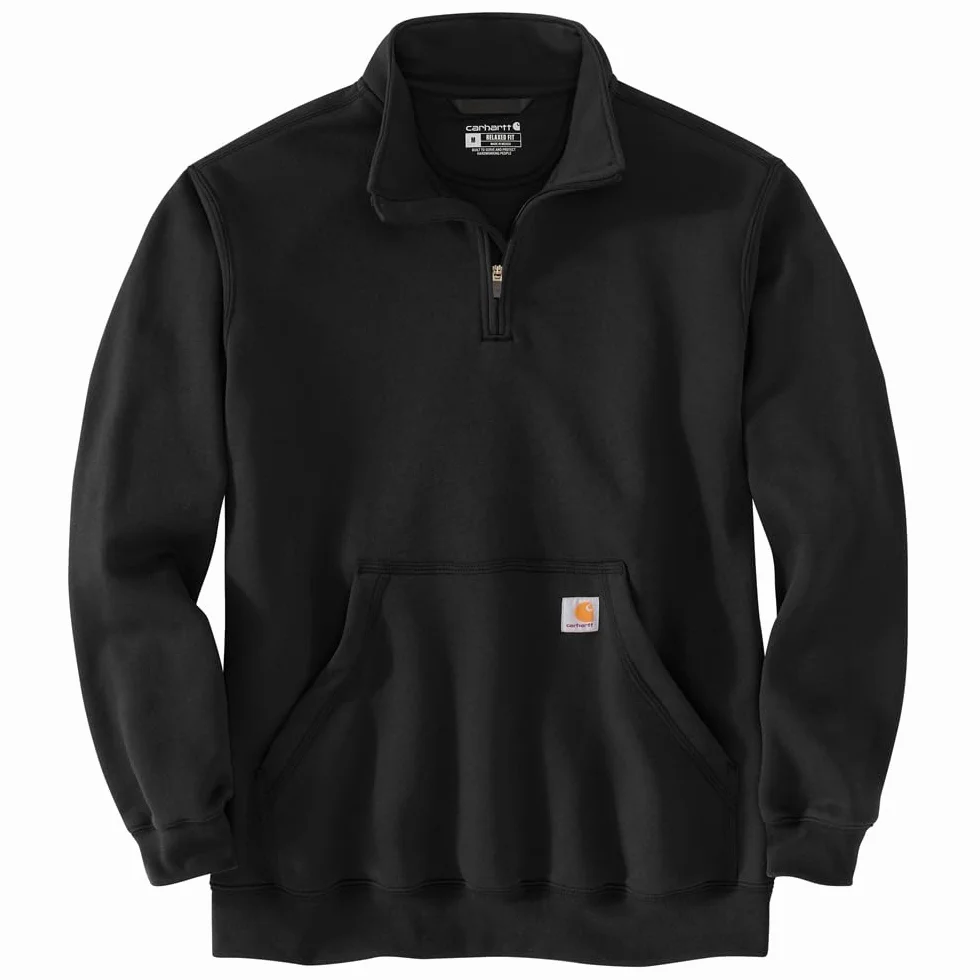Carhartt Bluza sportowa Mężczyźni Luźny krój średniej wagi bluza z zamkiem błyskawicznym