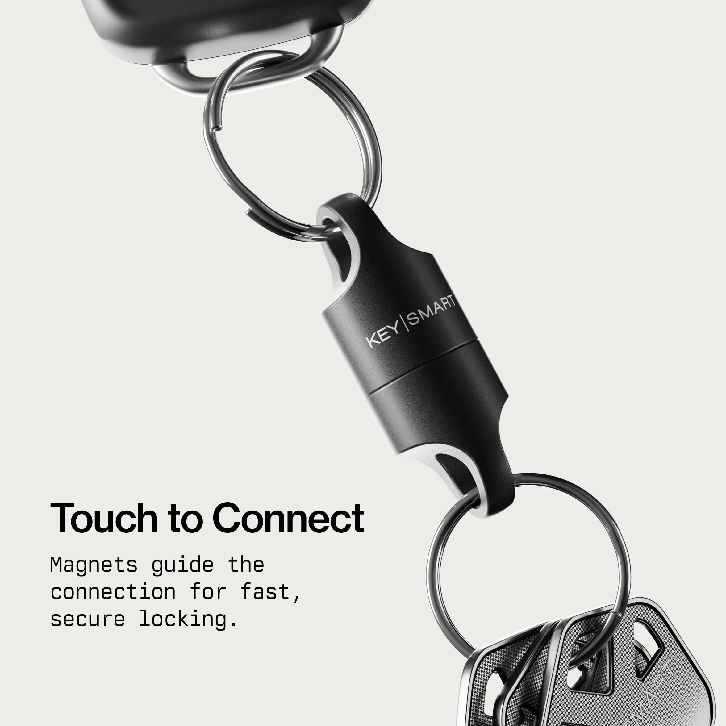 KeySmart MagConnect Magnetyczny brelok do szybkiego mocowania klucza do torby i paska