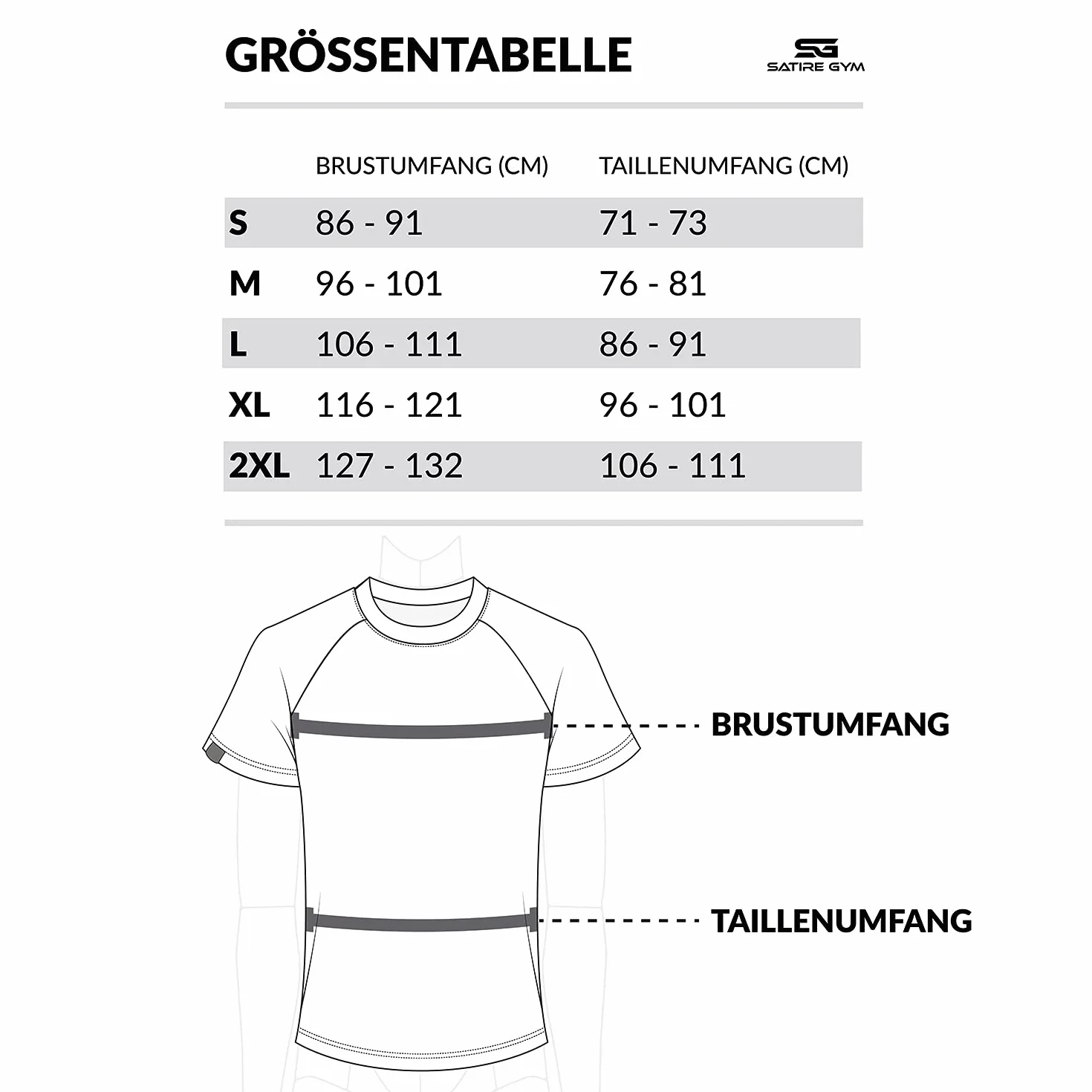 Satire Gym - Fitness Slim Fit T-shirt z bawełny, dopasowany i szybkoschnący strój sportowy dla mężczyzn – męska koszulka sportowa na siłownię i fitness