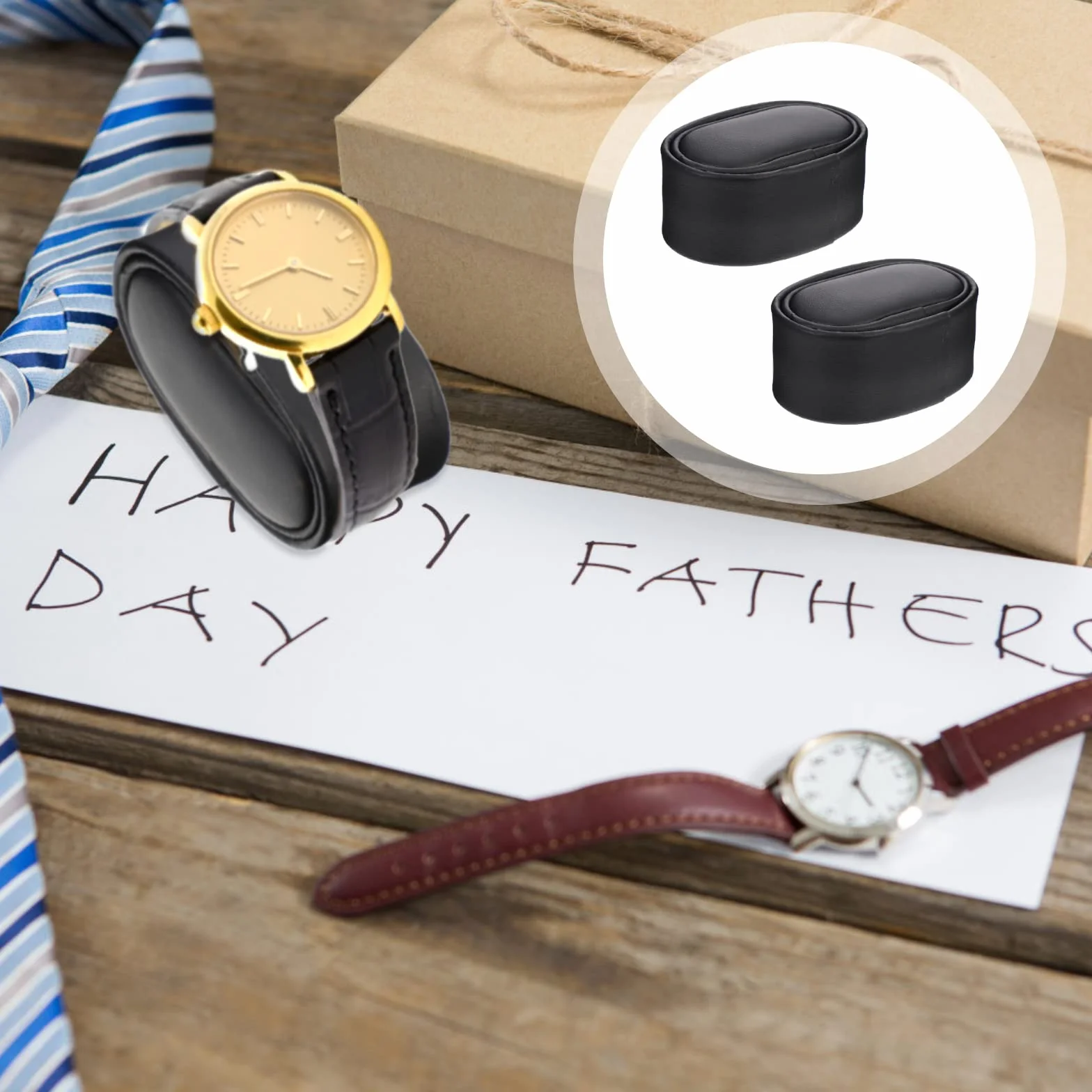 Hemobllo 2 sztuki zegarka automatycznego zwijania poduszka organizer