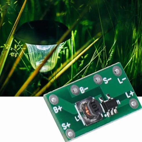 10 sztuk słoneczna płytka drukowana kontroler ładowania słonecznego moduł płyty z włókna szklanego do oświetlenia drogowego Solar Home Landscape Light Solar Lawn Light Solar Christmas Light